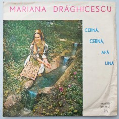 DISC LP VINYL - MARIANA DRAGHICESCU - CERNA, CERNA, APA LINA foto