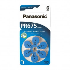 Panasonic 675 / PR675 / PR44 baterii aparate audit Set 10x Blistere foto