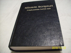 sfintele scripturi-traducerea lumii noi-an1984 foto