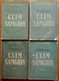 Maxim Gorki , Klim Samghin , 1952 - 1955 , 4 volume , ilustratii de Perahim