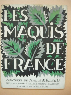 LES MAQUIS DE FRANCE ( PEINTURES DE JEAN AMBLARD ) foto