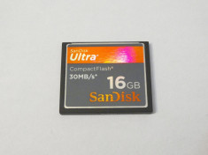 Card memorie Compact Flash CF 16 GB SanDisk Ultra foto