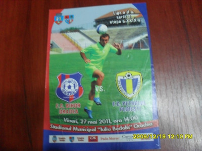 program FC Bihor - Petrolul Pl. foto