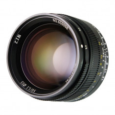 Obiectiv 7Artisans 50mm F1.1 negru pentru Leica L-mount foto