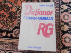 Mihai Anutei - Dictionar roman-german foto