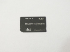 Card memorie Sony Memory Stick Pro Duo 1 Gb Magic gate foto