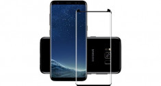 Folie Sticla Wozinsky Samsung S8 Cu Adeziv Pe Toata Suprafata Small Negru foto