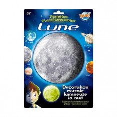 Decoratiuni De Perete Fosforescente - Luna foto