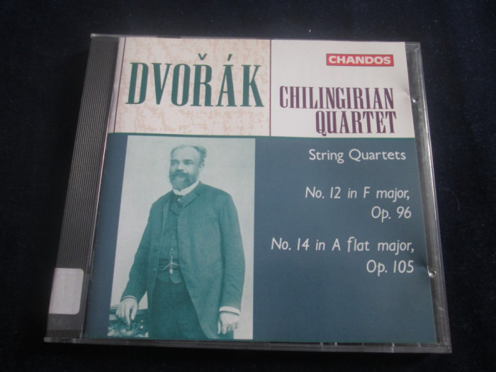 A.Dvorak - String Quartets no.12 &amp; no.14 _ CD,album _ Chandos ( UK , 1991 )