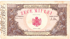 Bancnota 10000 lei 28 mai 1946 foto
