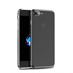 Husa Ultra Slim Premium Ipaky Effort iPhone 7 Plus / 8 Plus Cu Folie Sticla Marca Ipaky 9h Transparenta foto