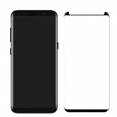 Folie Sticla Securizata 9h Samsung S8 Full Cover Negru Small foto