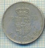 11675 MONEDA- DANEMARKA - 1 KRONE -ANUL 1973 -STAREA CARE SE VEDE, Europa