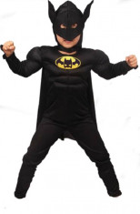 Costum Batman cu muschi 3 - 8 ani foto