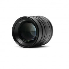 Obiectiv manual 7Artisans 55mm F1.4 negru pentru Sony E-mount foto