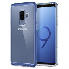 Husa Premium Originala Spigen Neo Hybrid Crystal Samsung Galaxy S9 Blue Coral foto