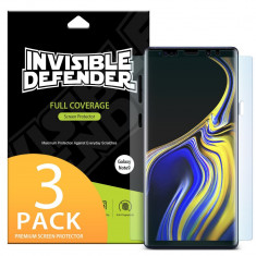 Folie Ecran Protectie Originala Ringke Invizible Defender Full Cover Samsung Note 9 Transparenta, 3 Bucati foto