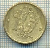 11692 MONEDA- SUEDIA - 10 KRONOR -ANUL 1991- MEDAL -STAREA CARE SE VEDE