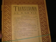 REVISTA TRANSILVANIA-NR-9-12/1921-CUVINT CATRA MARAMURESENI- foto