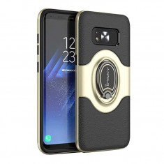 Husa Spate Ipaky Iring Magnetic Samsung S8 Gold foto