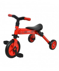 Tricicleta DHS B-Trike rosu foto