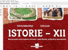 Liviu Lazar manual istorie clasa a 12-a PDF foto