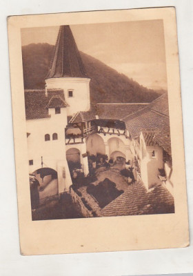 bnk cp Castelul Bran - Vedere - circulata foto