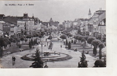 bnk cp Targu Mures - Piata V I Stalin - circulata foto