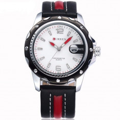 Ceas barbatesc CURREN BLACK RED foto