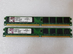 Memorie PC 1GB PC2 5300 DDR2 667 MHz KVR667D2N5/1G - poze reale foto