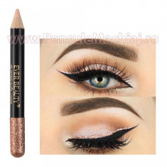 Creion dermatograf Eyeliner cu Sclipici Bronze foto