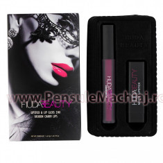 Set Ruj Mat + Ruj Lichid Mat HudaBeauty Material Girl foto