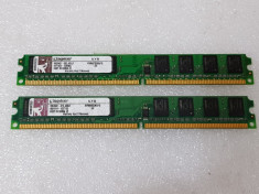 Kingston low profile 1GB DDR2 667MHz KVR667D2N5/1G - poze reale foto