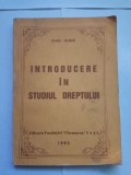 Introducere In Studiul Dreptului - Ioan Huma 1993