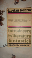 Introducere in literatura fantastica an 1973/205pag- Tzvetan Todorov foto