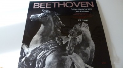 beethoven - 3 klavierkonzert - lilli kraus - vinyl foto
