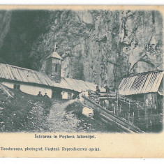 4263 - Pestera Ialomitei, Moreni, Dambovita, Romania - old postcard - used -1906