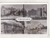 Bnk cp Timisoara - Vedere - uzata, Circulata, Printata