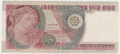 ITALIA 100000 LIRE 1978 XF foto