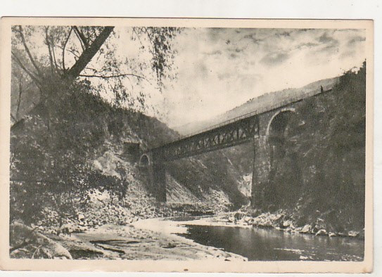 bnk cp Viaduct pe Valea Jiului - Vedere - circulata