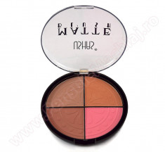 Trusa Blush 4 nuante mate #02 - Sculpting Palette foto