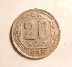 RUSIA 20 KOPEICI 1945 foto