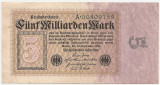 GERMANIA BERLIN 5000000000 MARK 1923 VF