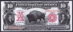 Bancnota Statele Unite ale Americii 10 Dolari 1901 - P185 ( replica ) foto