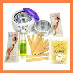 Kit Epilare Decantor Incalzitor Ceara Prowax,250g Ceara,Benzi Epilat, Spatule foto