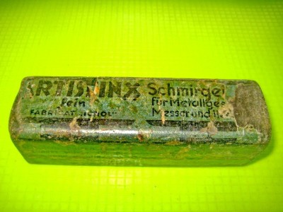 Piatra Smirghel ARTINSTINX-Romania interbelica piesa colectie. foto