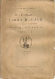 DICTIONARUL LIMBII ROMANE - ( tomul II, partea I, F-I ) - 1934