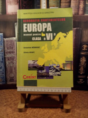 Octavian Mandrut - Geografia continentelor Europa manual pt cls a VI a &amp;quot;A5686&amp;quot; foto