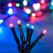 Instalatie pentru brad, 180 x LED, 12.05 m, lumina multicolora