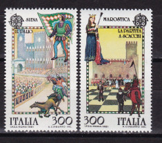 Italia 1981 Europa SAH MI 1748-49 MNH w54 foto